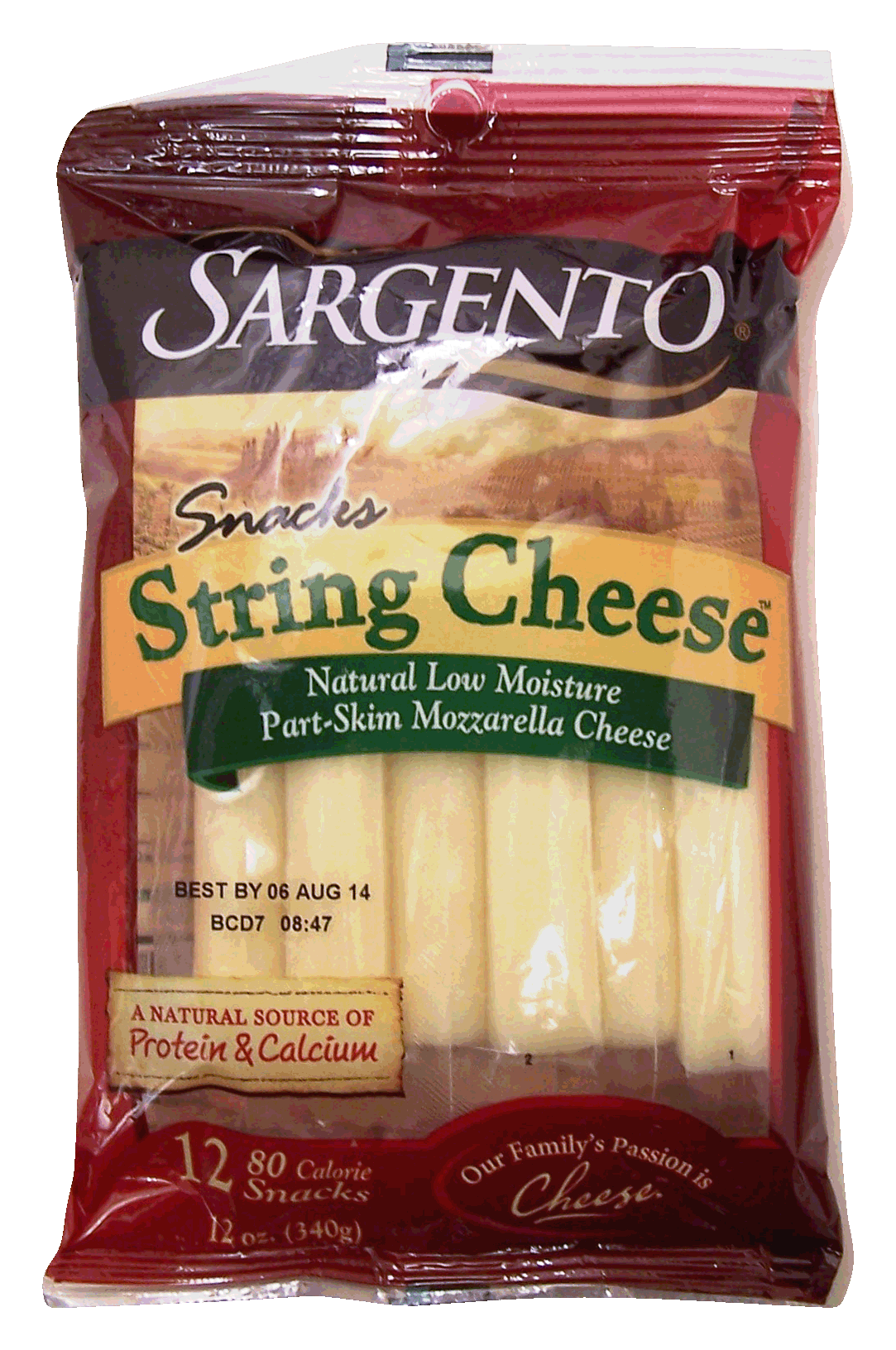 Sargento(R) Snacks String Cheese Mozzarella 12 Ct Full-Size Picture